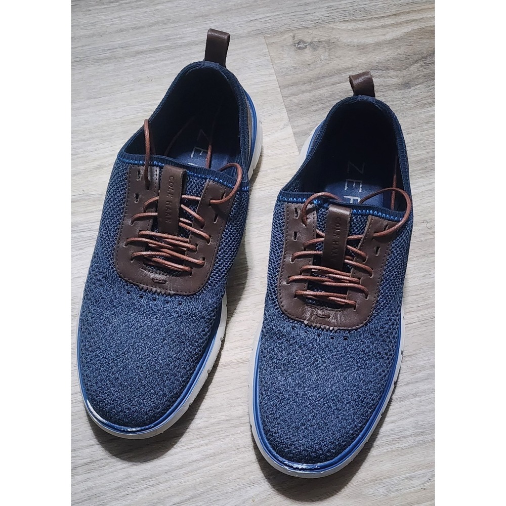Cole Haan Men's ZeroGrand Navy Blue Sneaker Size 11